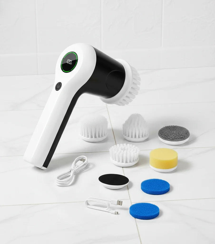 Cordless Electric Spin Scrubber